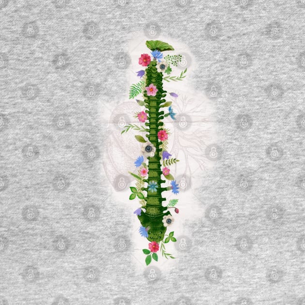 Floral Spine by Sybille